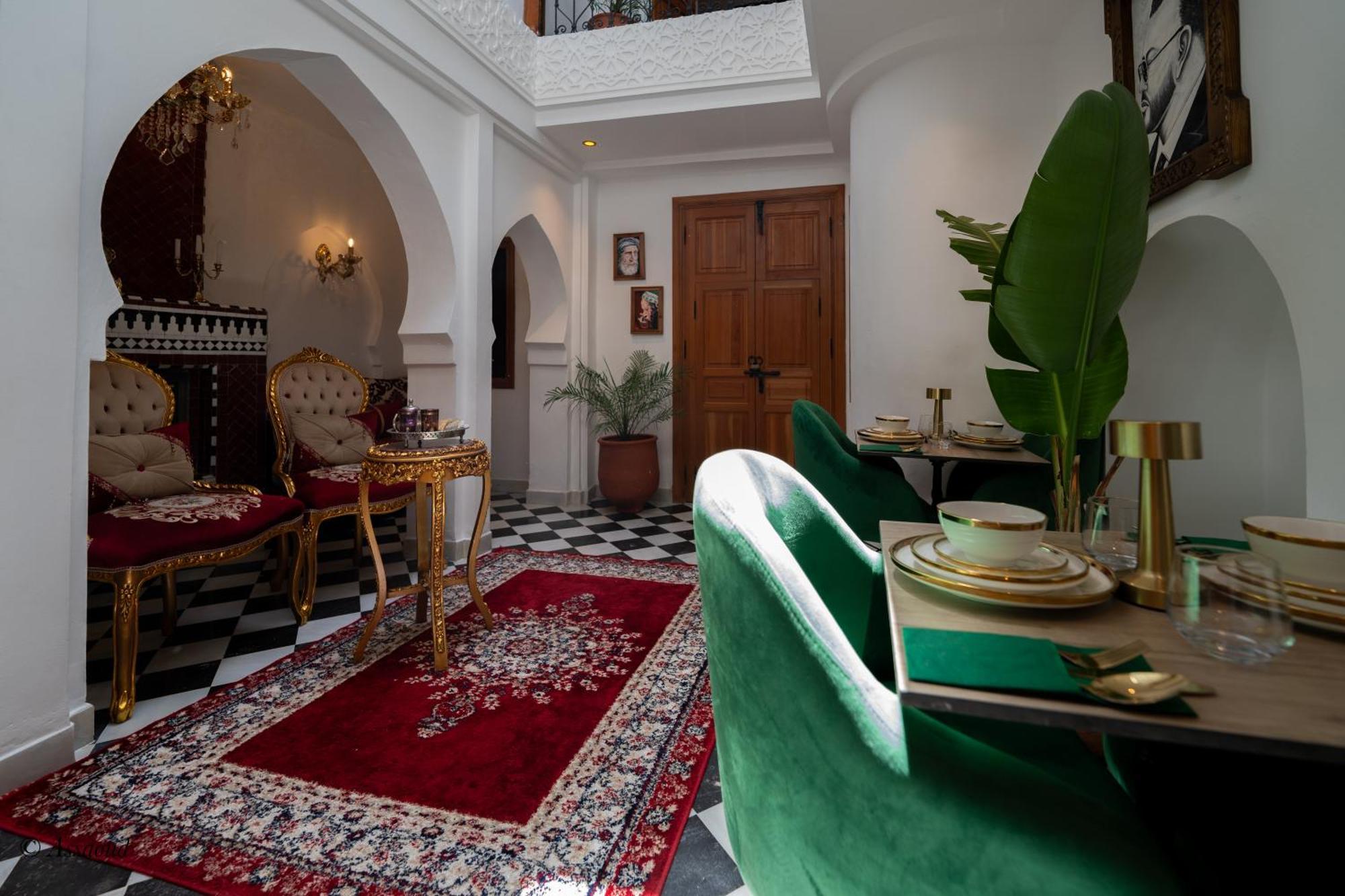 Riad Lella Chama Chefchaouen Eksteriør billede