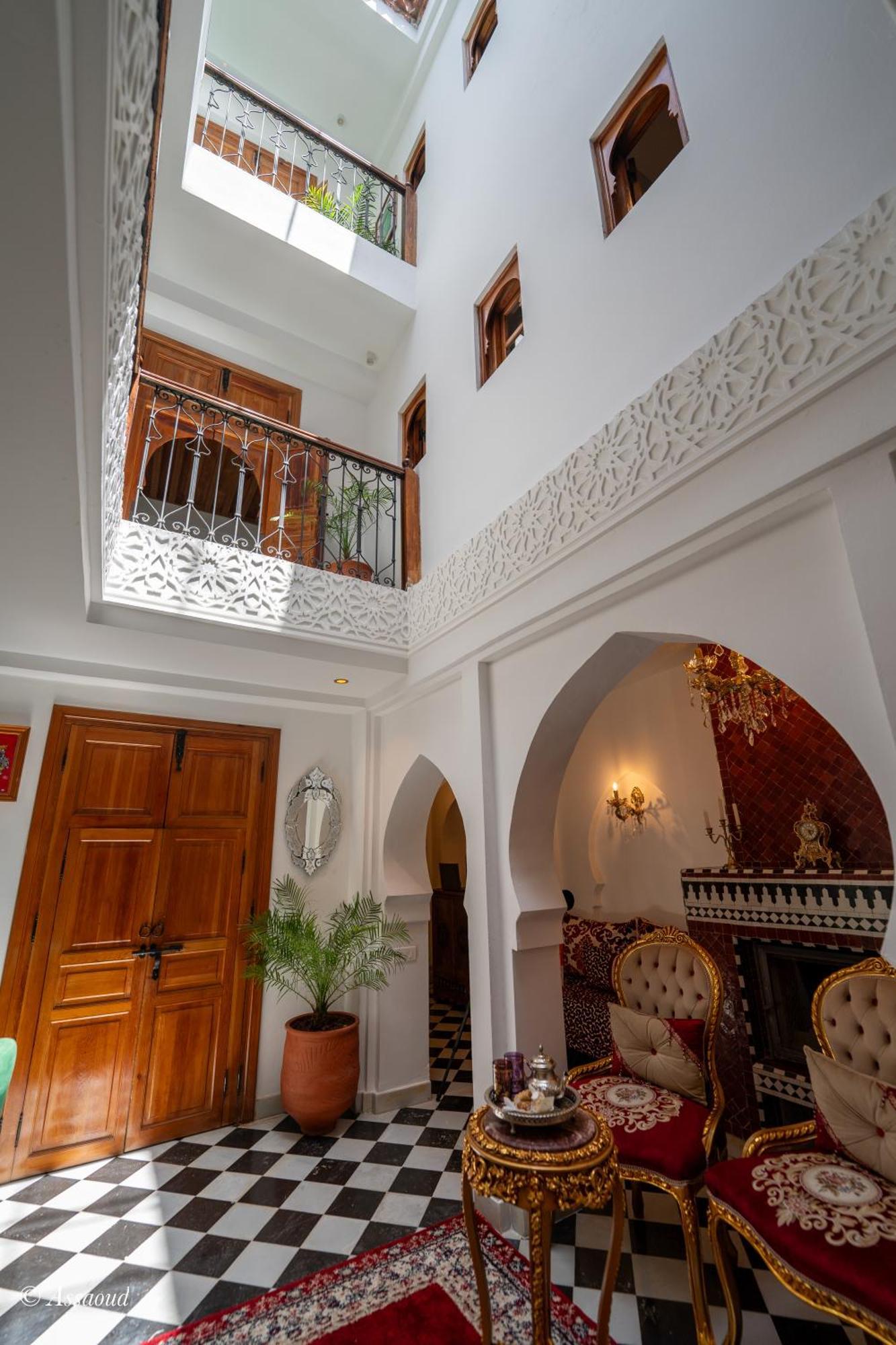 Riad Lella Chama Chefchaouen Eksteriør billede