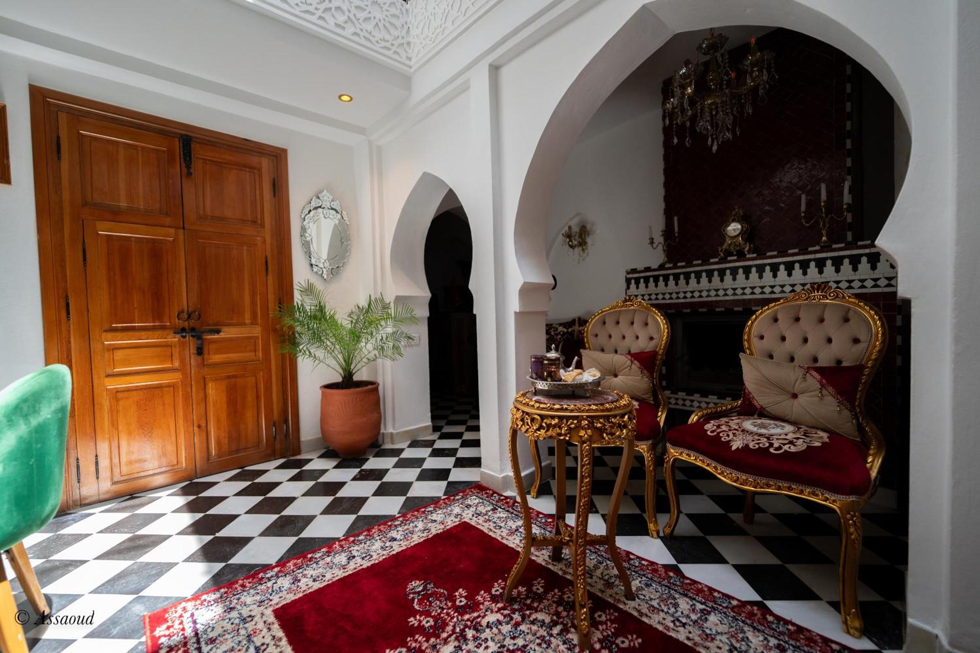 Riad Lella Chama Chefchaouen Eksteriør billede