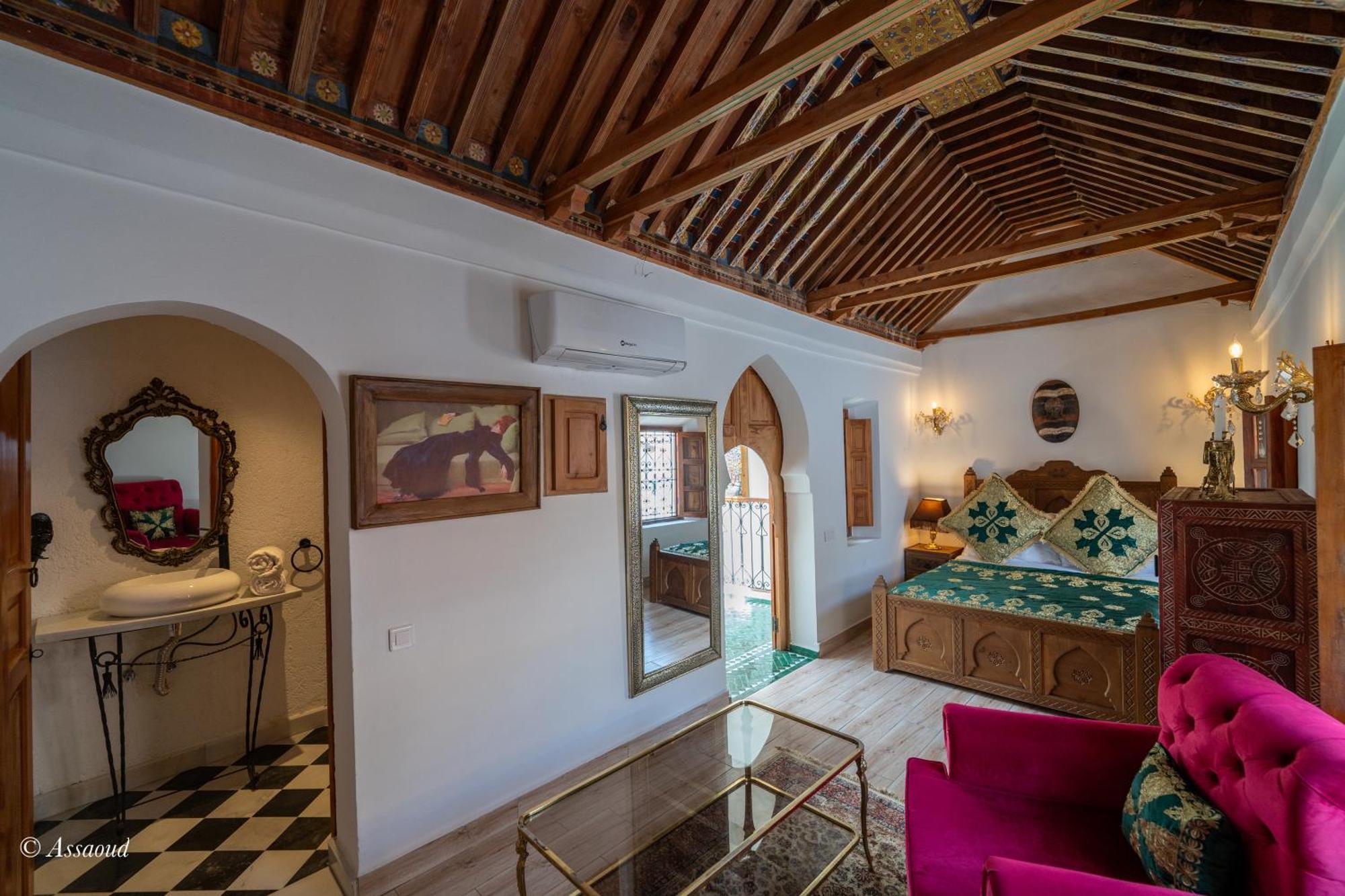Riad Lella Chama Chefchaouen Eksteriør billede