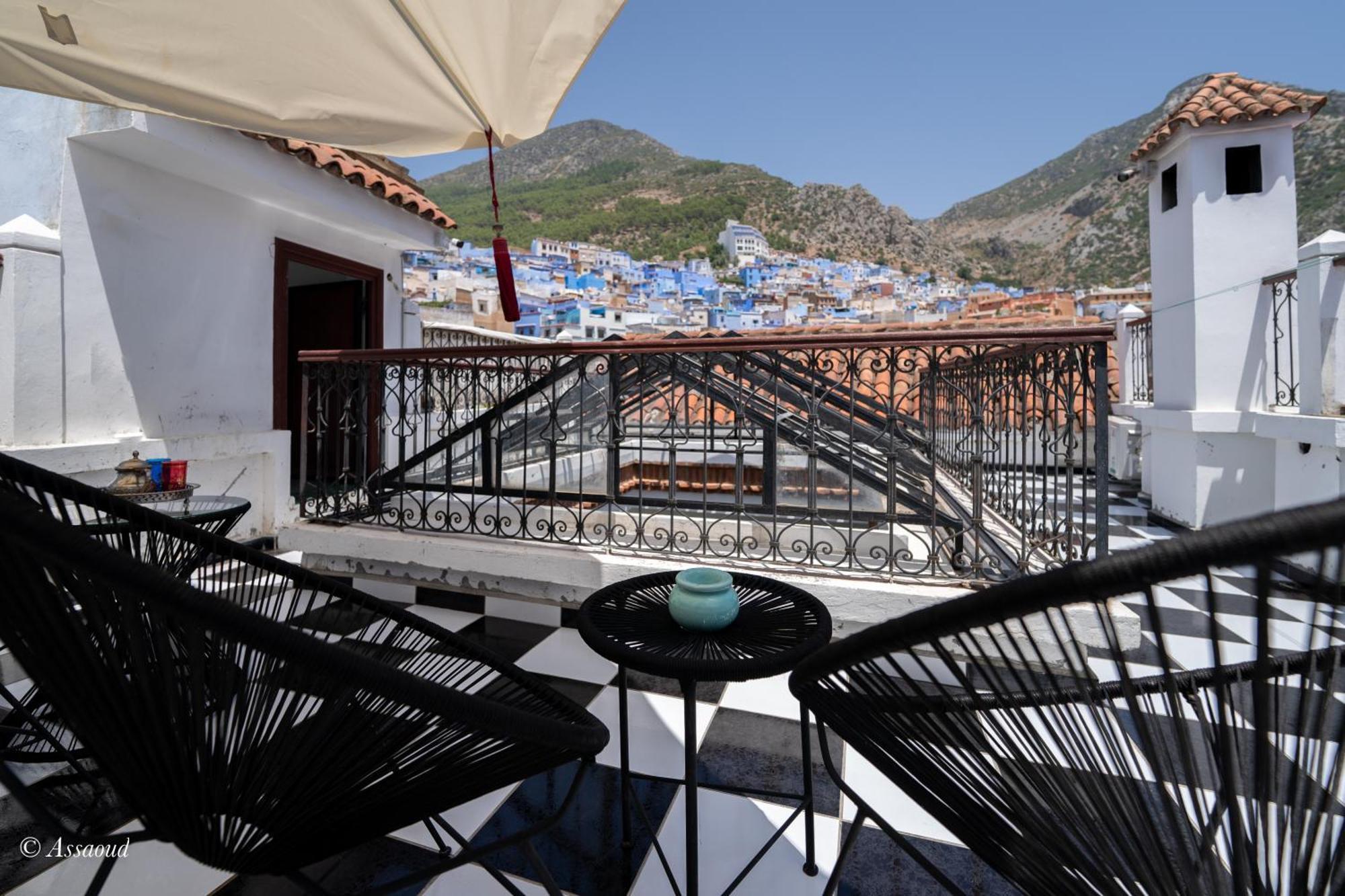 Riad Lella Chama Chefchaouen Eksteriør billede