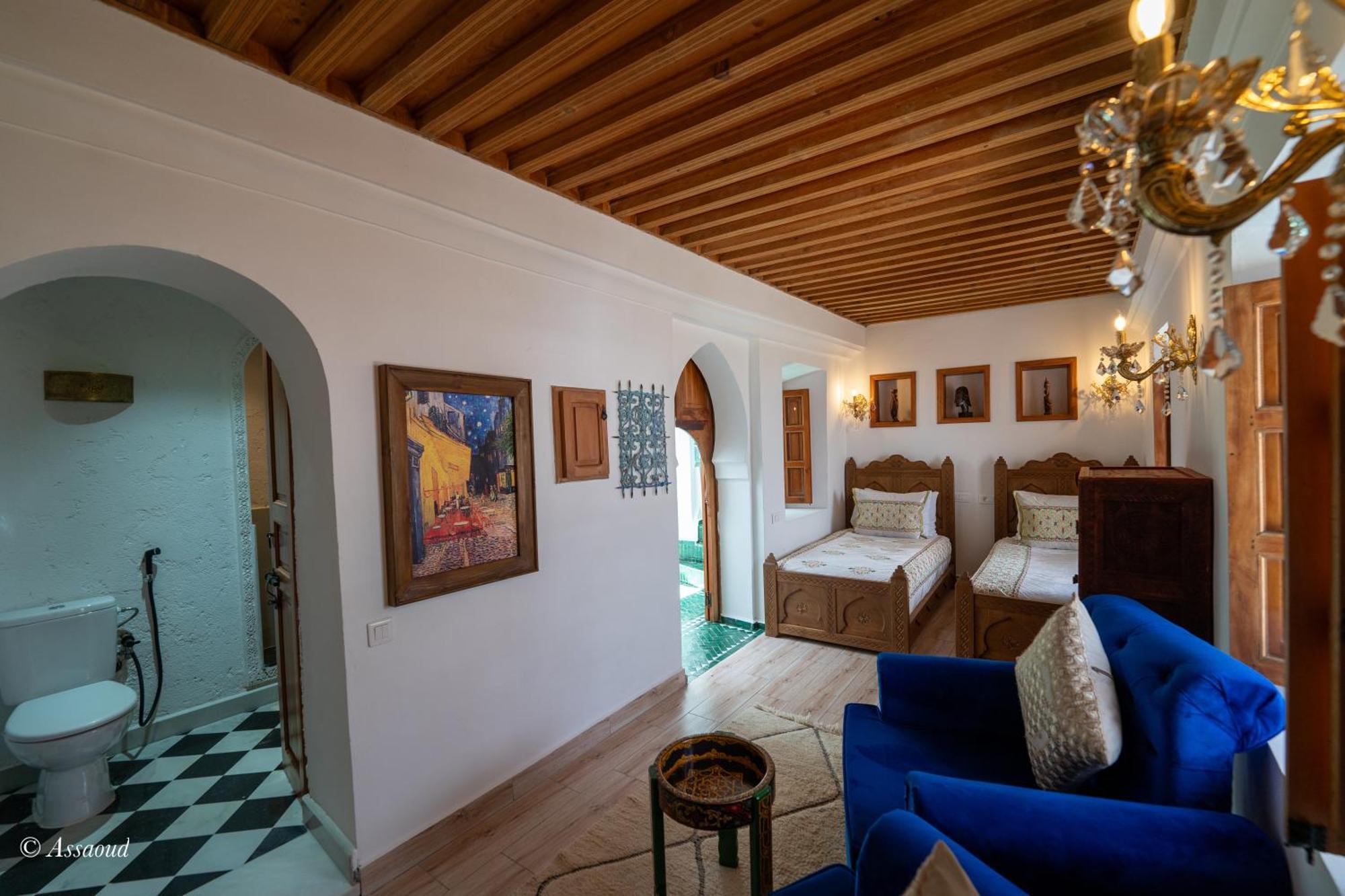 Riad Lella Chama Chefchaouen Eksteriør billede
